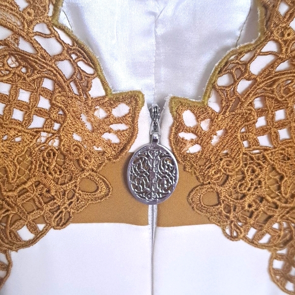 Elie Tahari silk gown size us 4 - Picture 4 of 13